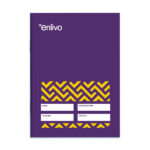 WRITING NOTEBOOK 80’S – CC PURPLE
