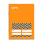 WRITING NOTEBOOK 80’S – CC ORANGE