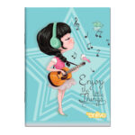 Writing Notebook 80's - Girl