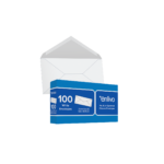 100CT WHITE ENVELOPES #6 3/4