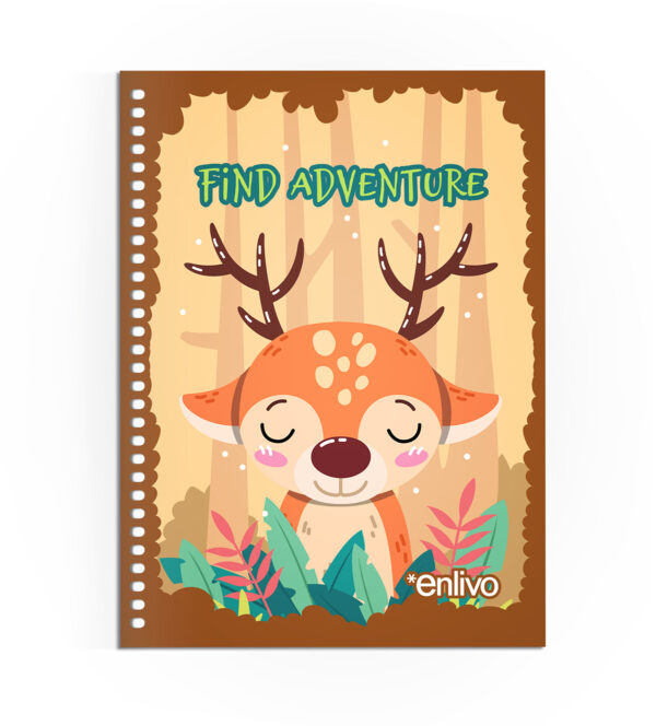 Enlivo Yarn Notebook - Woodland Design - Image 3