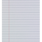 SINARLINE LEGAL PAD WHITE A-4 50'S