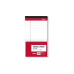 50 Ct. 5” X 8” White Jr. Perforated Writing Pad (6/pack)