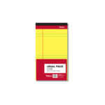 50 Ct. 5” X 8” Canary Jr. Perforated Writing Pad (6/pack)