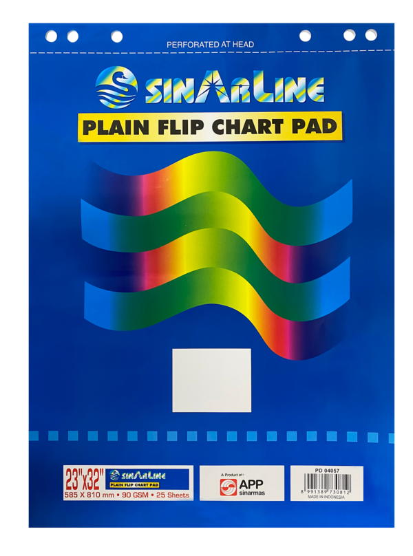 Sinarline Flip Chart Plain A1