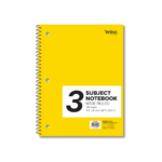 3Sub Spiral Notebook 120Ct 10.5 x 8 CR