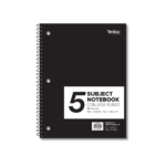 5Sub Spiral Notebook 180Ct 10.5 x 8 CR