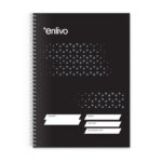 SPIRAL NOTEBOOK 80'S - CC BLACK