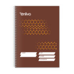 SPIRAL NOTEBOOK 80'S - CC BROWN