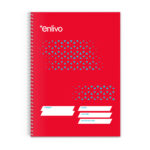 SPIRAL NOTEBOOK 80'S - CC RED