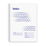 SPIRAL NOTEBOOK 80'S - CC WHITE