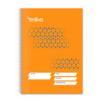 SPIRAL NOTEBOOK 80'S - CC ORANGE