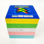 JUMBO BLOCK WITHOUT GUM COLOUR 9X9